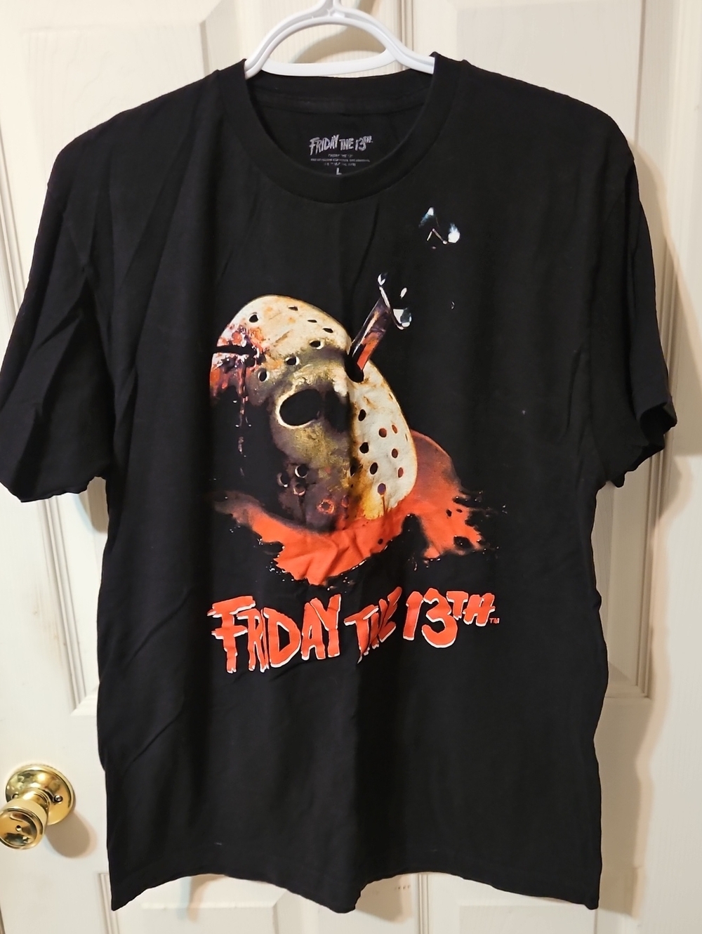 Friday the 13th Graphic Tee with Jason Mask